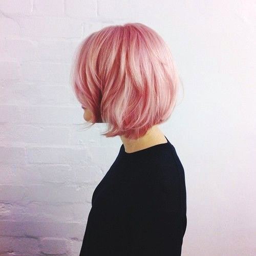 Pastel Pin Colored Bob