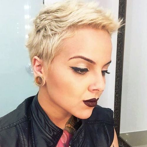 Ultra Short Boyish Haircut for Girls