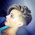 Hawk-Like Short Pixie Haircut