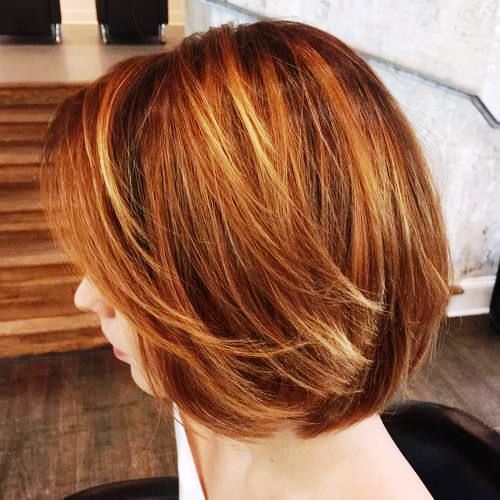 Medium Cut with Rusty Copper Highlights