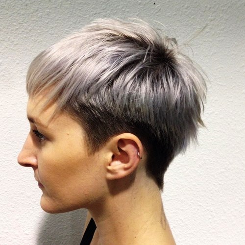 Pixie with Tapered Sideburns