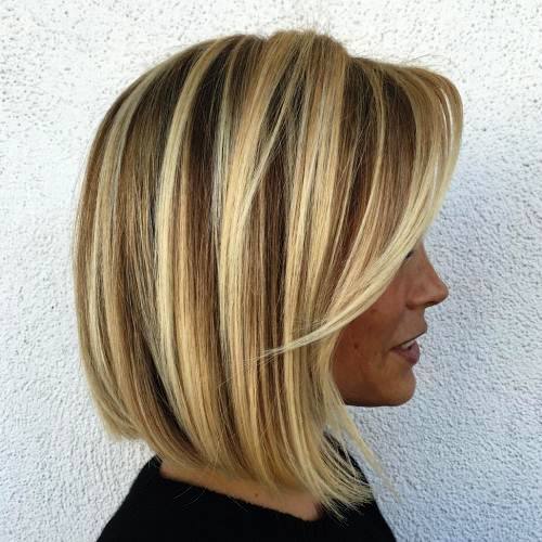 Razored Ends with Angled Bobs