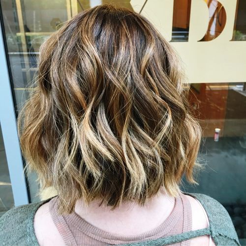 Dark Lowlights with Bright and Blonde Highlights