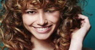 Curly Hair with Bangs